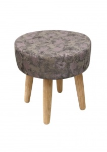 Пуф Фог Fog круглый, цвет бежево-пудровый