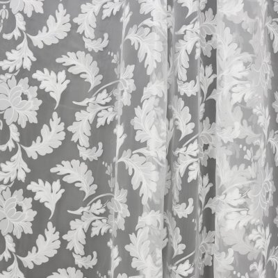 Легкая ткань на отрез ширина 280 см Органза деворе Гардения Gardenia
