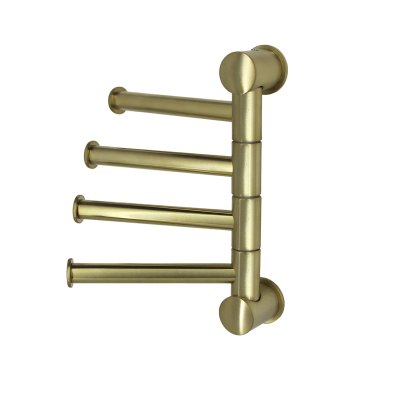 Держатель полотенец четверной K-1054BRUSHED GOLD 
