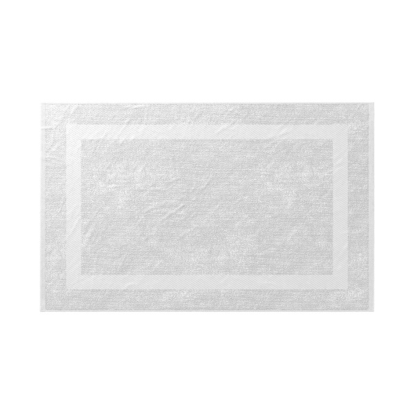 Коврик ВассерКрафт WasserKRAFT для ванной 50х80 см Нейме Вайт Neime White