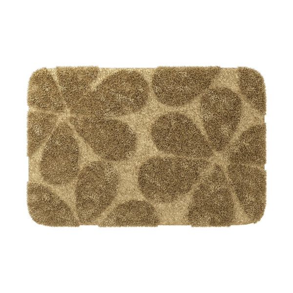 Коврик ВассерКРАФТ WasserKRAFT для ванной 60х90 см Димель Шампань Беж Diemel Champagne Beige