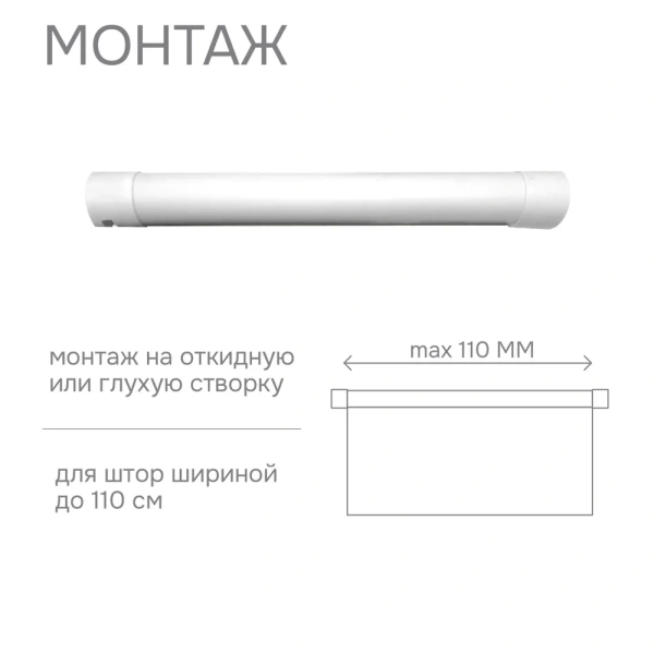 Декоративный короб для рулонной шторы (1 шт)