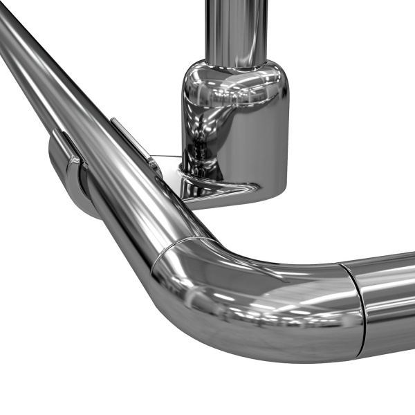 Карниз для ванной Wasserkraft Dinkel SC-469090